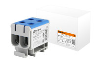 Клемма вводная силовая КВС 4 ввода 6-50 кв.мм.синяя TDM Electric, SQ0833-0102