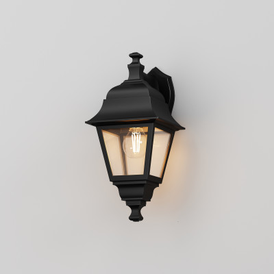 Maytoni Outdoor Abbey Road Черный Бра E27 60W, O003WL-01B