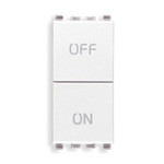 Vimar Две кнопки независимые NO+NC 10A, белые, 20058.B