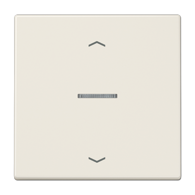 Клавиша для KNX кнопки, 1 группа, с окошком и символами"стрелки"; дюропласт; слоновая кость, LS101KO5P
