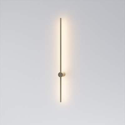 Denkirs DK5014-SG Бра 1000 мм, 3000К, IP20, 20 Вт, матовое золото, алюминий