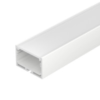 Профиль с экраном SL-LINE-4932-2500 WHITE+OPAL (Arlight, Алюминий), 036304