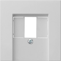 0276015 Gira Накладка телефонной розетки TAE+Стерео+USB 0276015 Gira Накладка телефонной розетки TAE+Стерео+USB