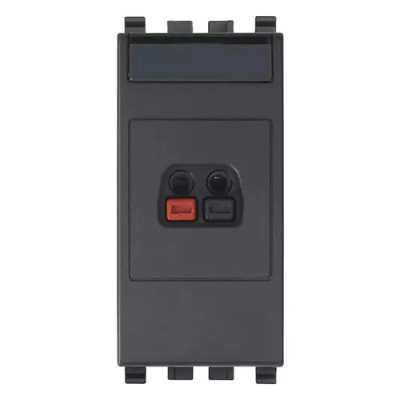 Vimar Розетка-соединитель для громкоговорителя, серая, 20583