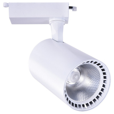 Arte Lamp Vinsant, Трековый светильник, цвет арматуры - белый, цвет плафона/декора - БЕЛЫЙ, 30W LED, A2664PL-1WH