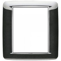 Vimar Накладка с закруглениями для 8 модулей антрацит металлик, 20698.C12