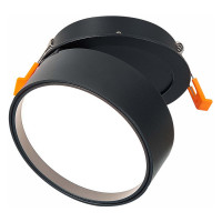 ST LUCE ST651.438.14 Встраиваемый поворотный светильник Черный LED 1*14W 3000K 1 100Lm Ra>90 120° IP20 D105xH68 170-240VV