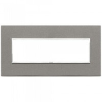 Vimar Накладка Eikon Evo на 7 модулей, серый кварц, 21657.53