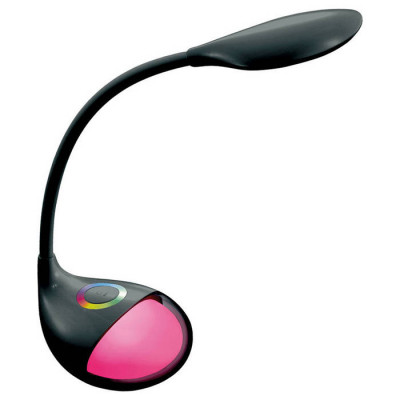 Светильник настольный 7W, 6000-6500K, 100-240V, черный, DE1730, Feron 41554