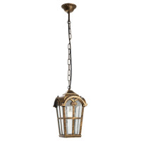 Светильник садово-парковый, 60W 230V E27 черное золото, PL106, Feron 11298