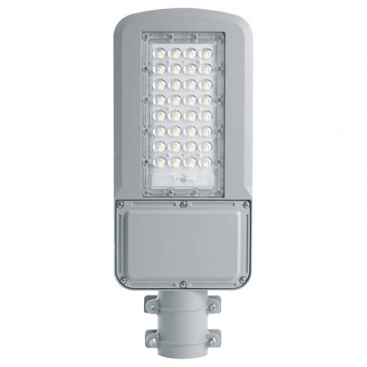 Уличный светодиодный светильник 50W 5000K AC230V/ 50Hz цвет серый (IP65), SP3040, Feron 41548