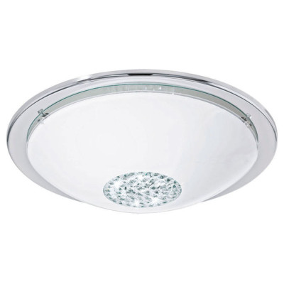 93778 Светодиодный светильник настенно-потолочный GIOLINA, 12W (LED), ?370, белый//хрусталь