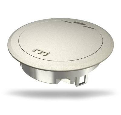 Лючок GES R2, пылевлагостойкий IP66, IK10, 40х140 мм (никелированный) Тип: GES R2 Ni