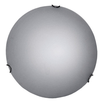 Arte Lamp PLAIN, Светильник потолочный, цвет арматуры - ХРОМ, цвет плафона/декора - БЕЛЫЙ, 1х100W E27, A3720PL-1CC