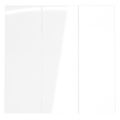 Клавиши для выключателя/переключателя трехклавишного, S70 (белый глянцевый), VLS000501