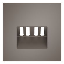 Накладка для розетки акустической 4-местной , S70 (капучино), VLS001514