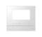 52311FC-W - Рамка для абонентского устройства 4,3, белый глянцевый - 2TMA070130W0051