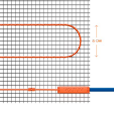 Нагревательный мат VLT01-150-15, VLT01-150-15