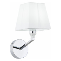 Evoluce SLE107601-01 Светильник настенный Хром/Белый E14 1*40W