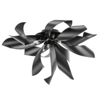 Lightstar 754167 (MX6910-6A ) Люстра TURBIO 6х6W (led) G9 MATT BLACK (в комплекте)