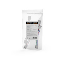 Набор коннекторов Gauss для светодиодной ленты 10mm RGB с возможностью изгиба 3 шт. в упак. 1/900, 291204000