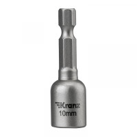 Ключ-насадка магнитная 1/4" 10х48 мм (1 шт./уп.) Kranz, KR-92-0402-1 Ключ-насадка магнитная 1/4" 10х48 мм (1 шт./уп.) Kranz, KR-92-0402-1
