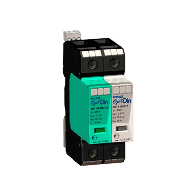 Ограничитель импульсных перенапряжений (УЗИП) OptiDin OM-I-N-260/12,5, КЕАЗ, 114269