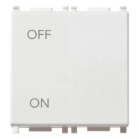 Vimar Выключатель 2P 20AX 2 модуля, белый, 14016.2 Vimar Выключатель 2P 20AX 2 модуля, белый, 14016.2