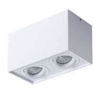 Arte Lamp FACTOR, Накладной светильник, цвет арматуры - белый, цвет плафона/декора - , 2х50W GU10, A5544PL-2WH