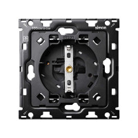 Simon 10010105-039 Кит 1 пост, мех-мы. 1 розетка Schuko + суппорт S100