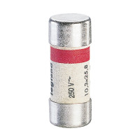 Legrand Бытовой цилиндрический предохранитель - 10,3x25,8 мм - с индикатором - 16 A, 011716