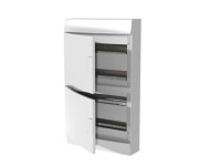 41P18X41 - Бокс настенный Mistral41 72М непрозрачная дверь (без клемм)