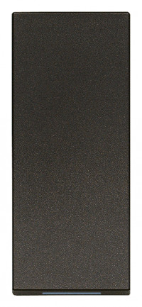 Vimar Клавиша 1M с вертикальной подсветкой черная, 31000S.G Vimar Клавиша 1M с вертикальной подсветкой черная, 31000S.G