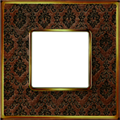 FD01321DBOB Fede Vintage Tapestry Рамка 1-ная, Decorbrass-Bright Gold