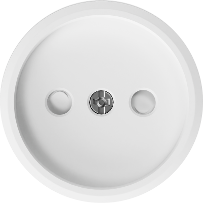 Donel D16 матовый белый Накладка для розетки без заземления, со шторками 16A 250 В~, DO21633