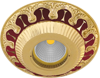 FD1019ROEN Fede Светильник встраиваемый SMALTO ITALIANO, Ruby Red