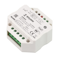 INTELLIGENT ARLIGHT Диммер SMART-0-10V-301-72-DIM-PD-IN (230V, 1x20mA, ZB, 2.4G) (IARL, IP20 Пластик, 5 лет), 037347 INTELLIGENT ARLIGHT Диммер SMART-0-10V-301-72-DIM-PD-IN (230V, 1x20mA, ZB, 2.4G) (IARL, IP20 Пластик, 5 лет), 037347