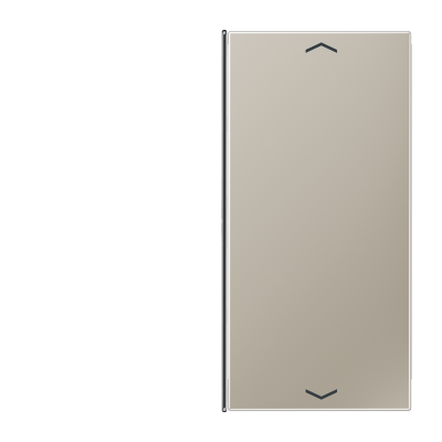 Клавиши для системы KNX, 2-группы; благородная сталь,, ES2402TSAP