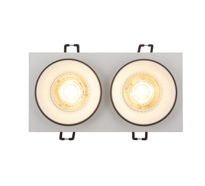 Denkirs DK2422-BK Встраиваемый светильник, IP 20, 50 Вт, GU10, черный, алюминий