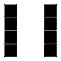 комплект накладок 4гр черный, LS504TSASW