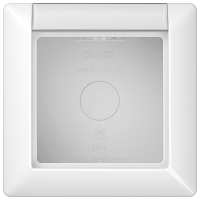 Коробка для накладного монтажа 1-кратная; белая, AS581ANAWW