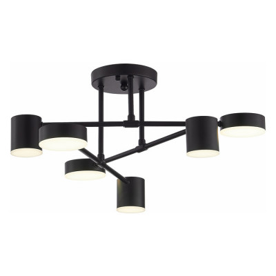 Evoluce SLE201042-06 Светильник потолочный Черный/Черный LED 6*7W 4000K