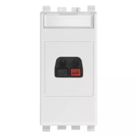 Vimar Розетка-соединитель для громкоговорителя, белая, 20583.B