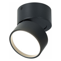 ST LUCE ST651.442.09 Светильник потолочный поворотный Черный LED 1*9W 4000K 720Lm Ra>90 120° IP20 D85xH87 170-240VV