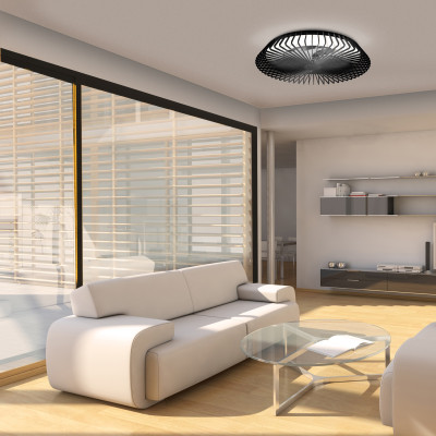 Потолочная светодиодная люстра-вентилятор Mantra Himalaya 7121