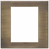 Vimar Накладка на 8 модулей, сатинированная античная бронза, 22668.87