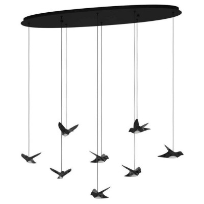 390055 Подвесной потолочный светильник (люстра) PARATEBUENO, LED 8x4,2W, 4000lm, L1160, B260, H1500,