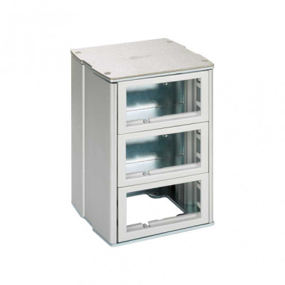 Simon Connect Алюминий Минибашня 2-сторонняя на 12 модулей К45, 190х133х128, KT1200-8