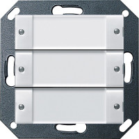 1285100 Gira 3-канальная кнопка для внутреннего домофона