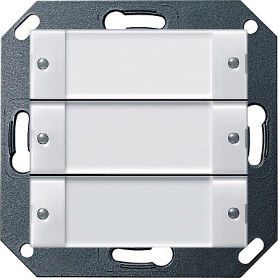 1285100 Gira 3-канальная кнопка для внутреннего домофона